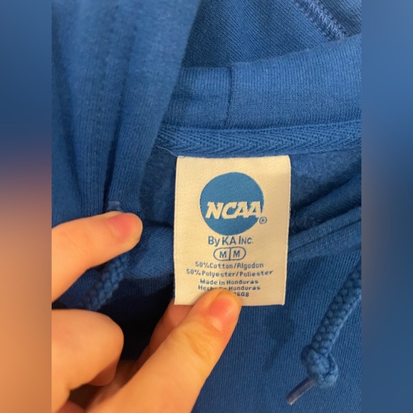 Kansas Jayhawks Blue Hoodie - Picture 2 of 3